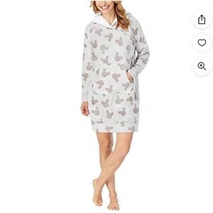 Women's Mickey Mouse Lounger with Sherpa Hood